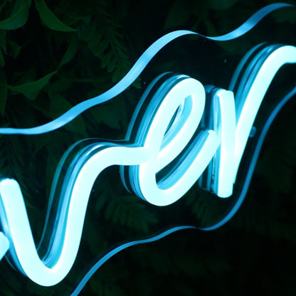 Without You I Would Never Be Me Blue Led Neon Sign - Shineneon