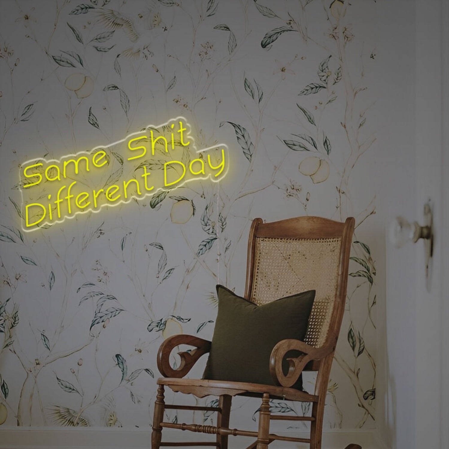Witty Charm Of The Same Shit Different Day Led Neon Sign | Shineneon