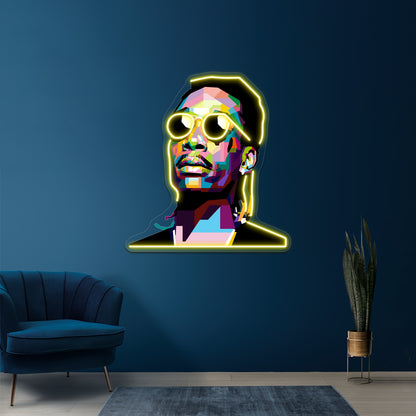 Wiz Khalifa Artwork Led Neon Signs