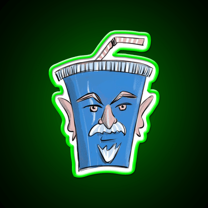 Wizard Shake Fast Food Led Neon Sign For Burger Place Rgb Color - Shineneon