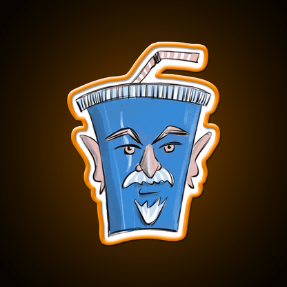 Wizard Shake Fast Food Led Neon Sign For Burger Place Rgb Color - Shineneon