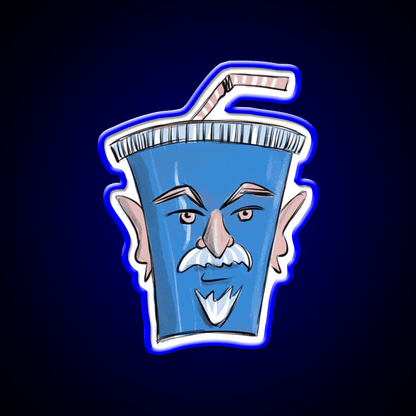 Wizard Shake Fast Food Led Neon Sign For Burger Place Rgb Color - Shineneon