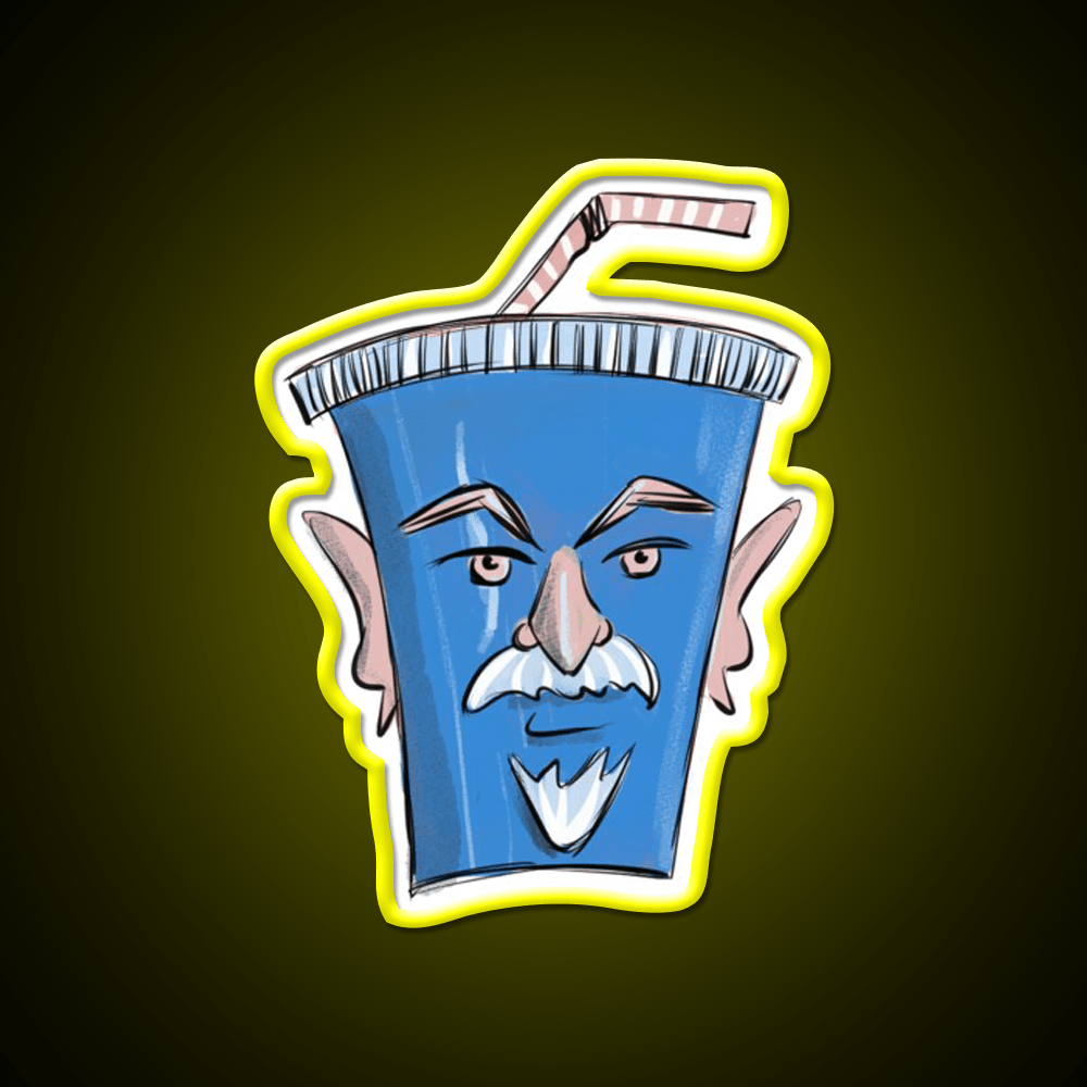 Wizard Shake Fast Food Led Neon Sign For Burger Place Rgb Color - Shineneon