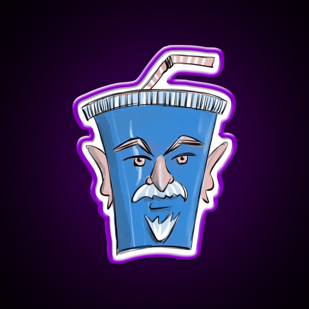 Wizard Shake Fast Food Led Neon Sign For Burger Place Rgb Color - Shineneon