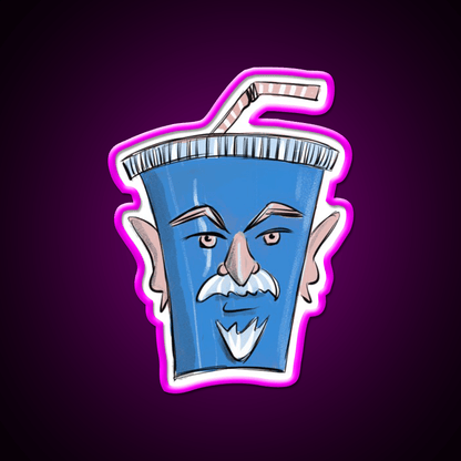 Wizard Shake Fast Food Led Neon Sign For Burger Place Rgb Color - Shineneon