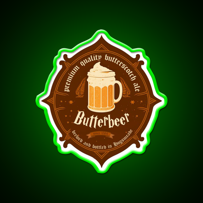 Wizarding World Butterbeer Bar Decor Led Neon Sign Rgb Color - LED neon sign view 8