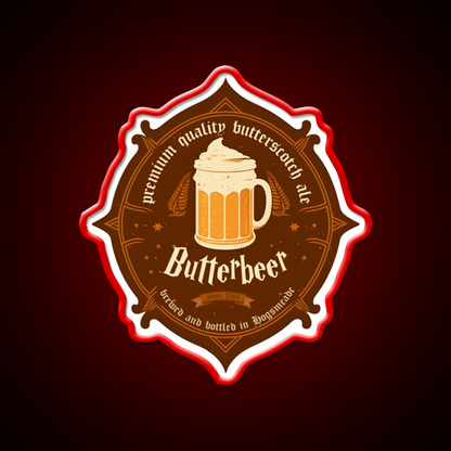 Wizarding World Butterbeer Bar Decor Led Neon Sign Rgb Color - LED neon sign view 10