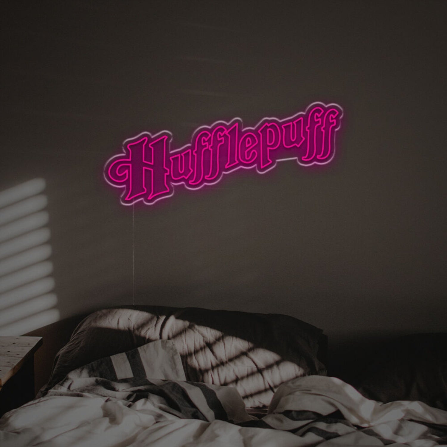 Wizarding World Hufflepuff Led Neon Sign For Home - Shineneon