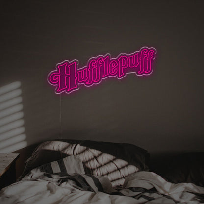 Wizarding World Hufflepuff Led Neon Sign For Home - Shineneon