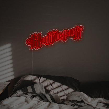 Wizarding World Hufflepuff Led Neon Sign For Home - Shineneon