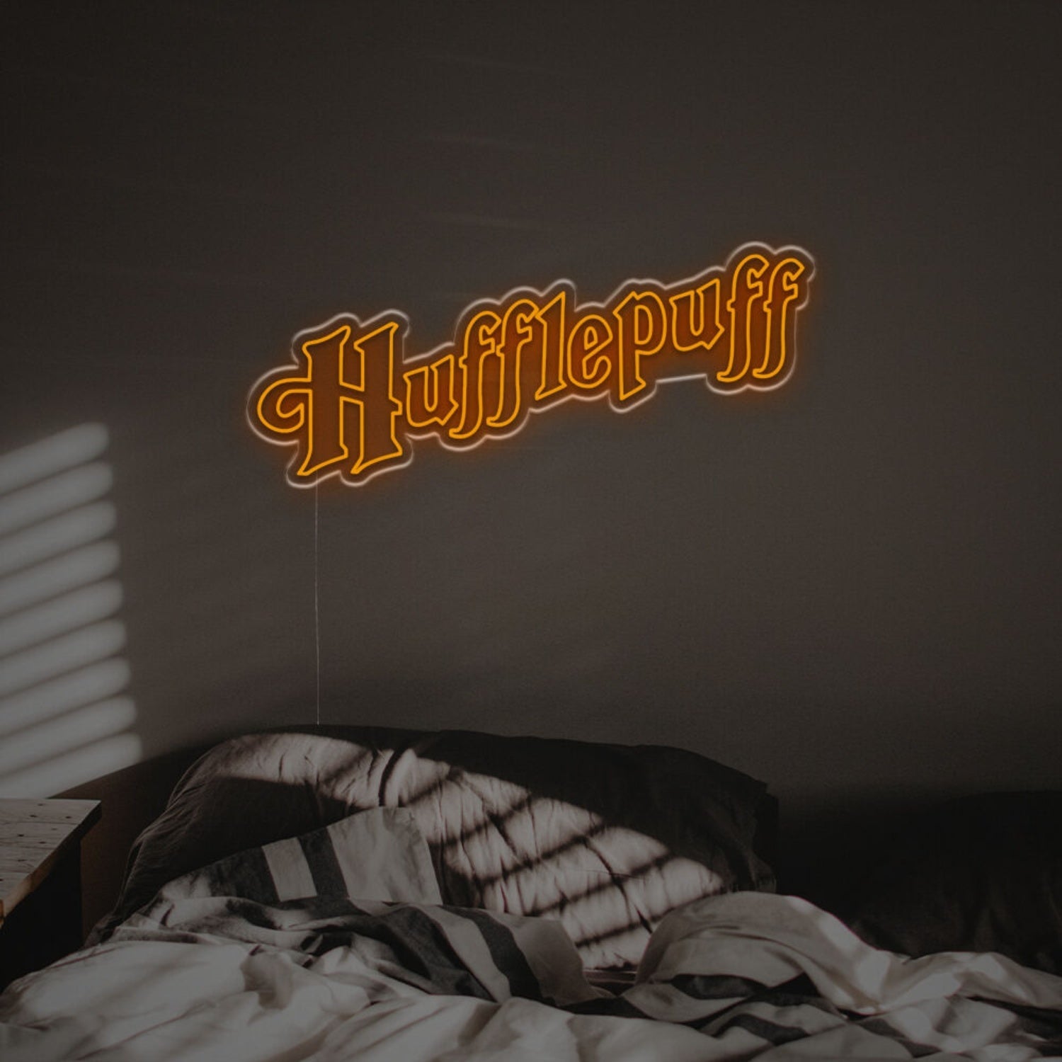 Wizarding World Hufflepuff Led Neon Sign For Home - Shineneon