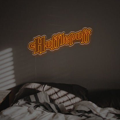 Wizarding World Hufflepuff Led Neon Sign For Home - Shineneon