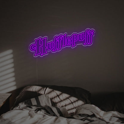 Wizarding World Hufflepuff Led Neon Sign For Home - Shineneon