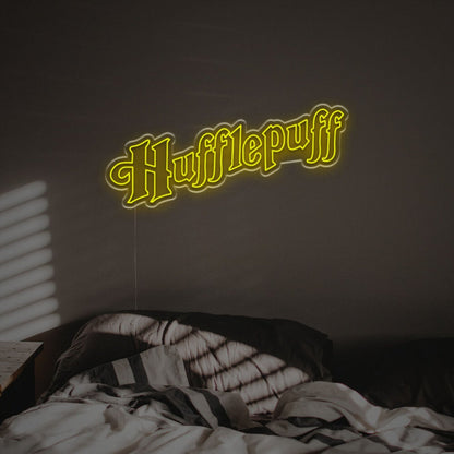 Wizarding World Hufflepuff Led Neon Sign For Home - Shineneon