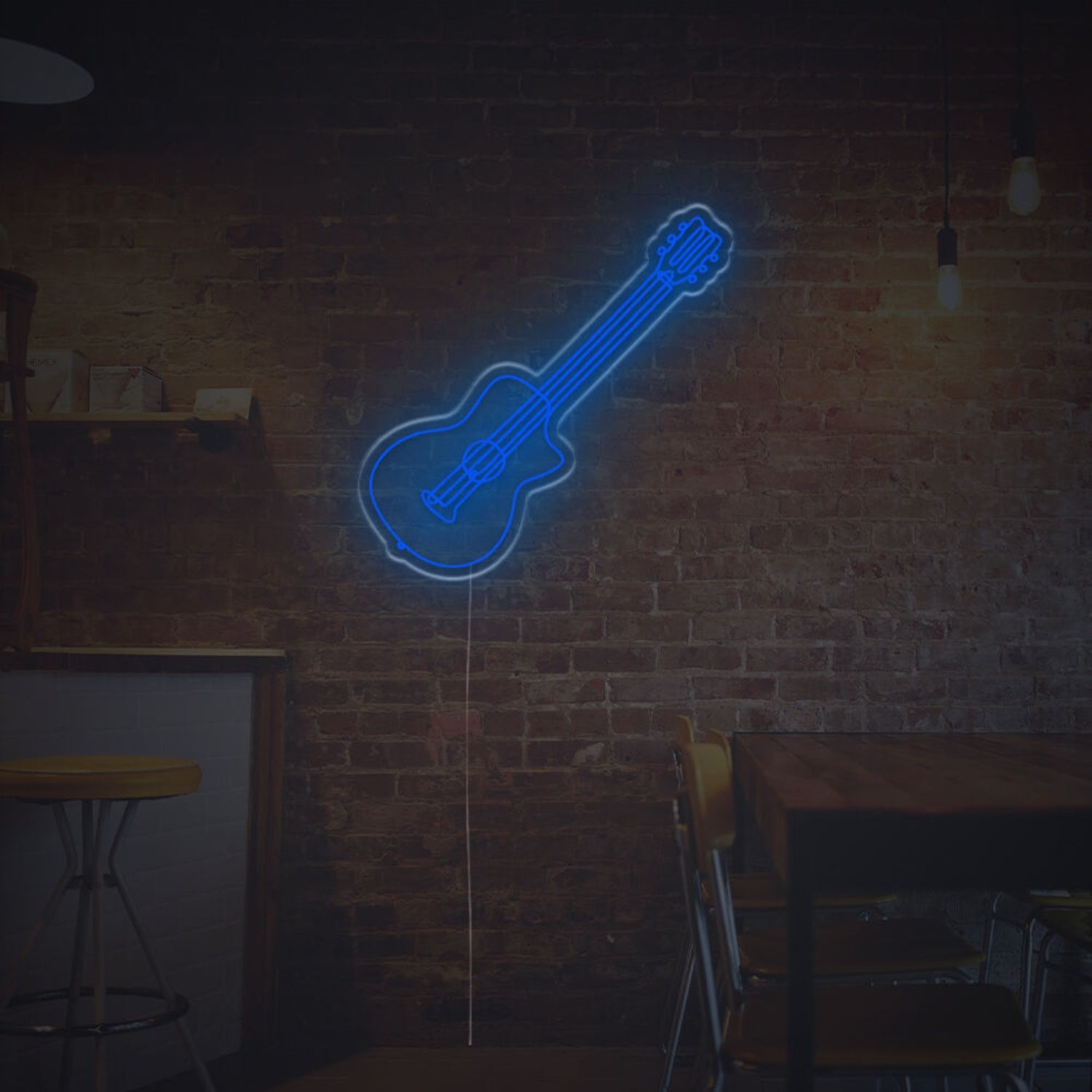 Woden Guitar Led Neon Sign | Shineneon