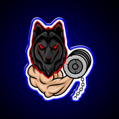 Wolf Muscle Gym Fitness Led Neon Signs V3 Gym Fitness Led Neon Sign Rgb Color