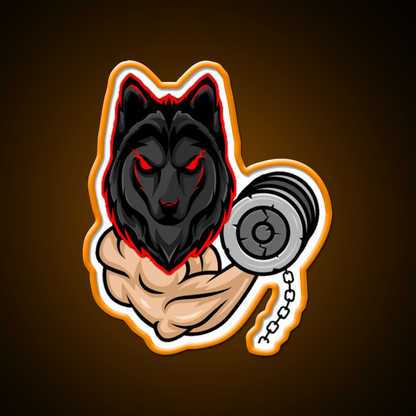 Wolf Muscle Gym Fitness Led Neon Signs V3 Gym Fitness Led Neon Sign Rgb Color