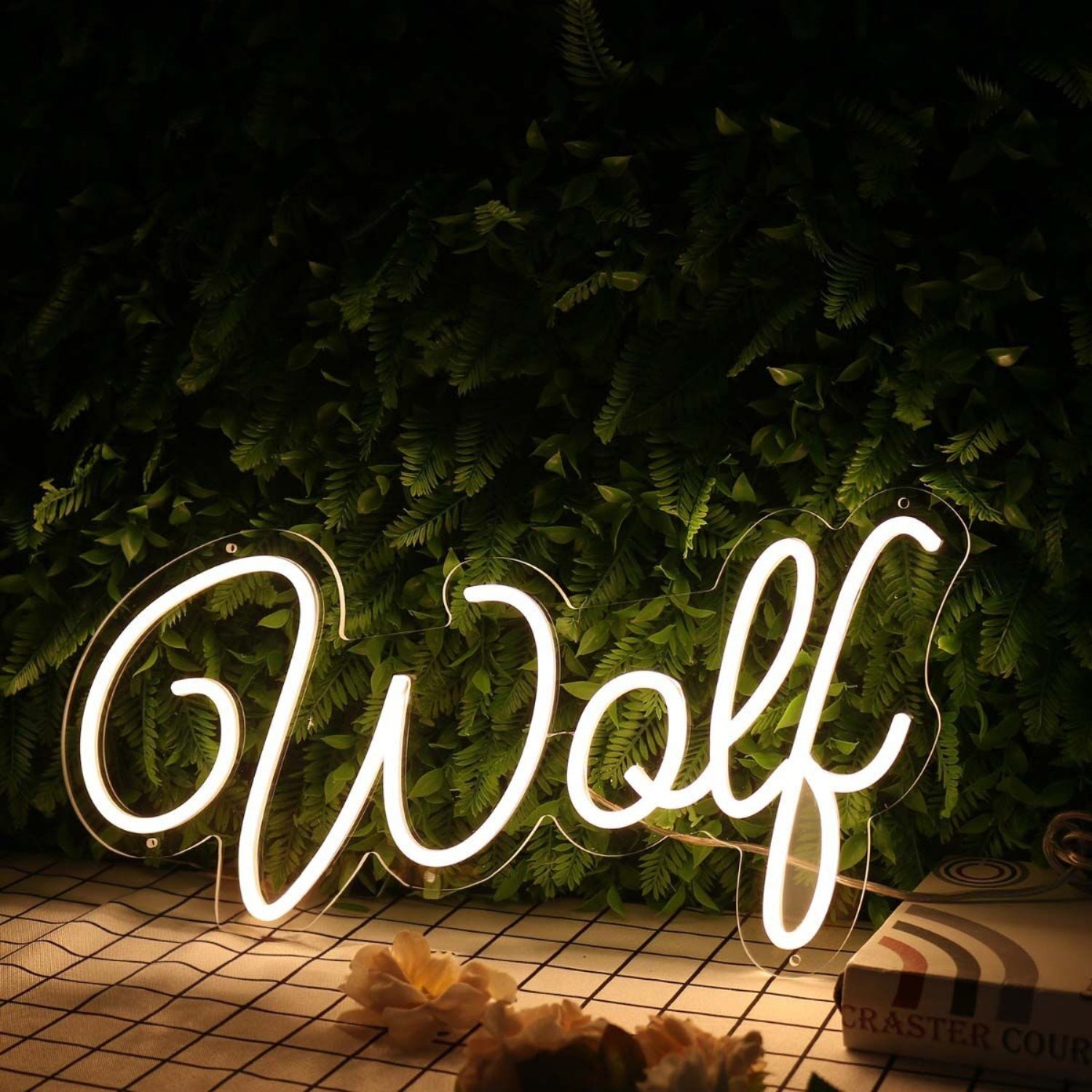 Wolf Yellow Led Neon Sign - Shineneon