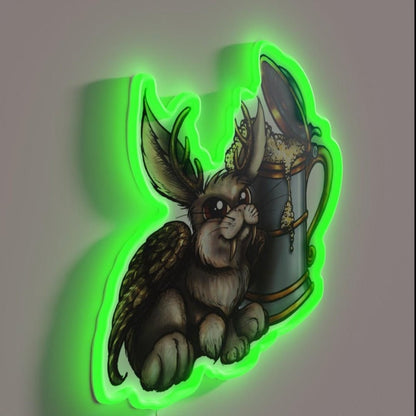 Wolpertinger Rgb Led Neon Sign - Shineneon