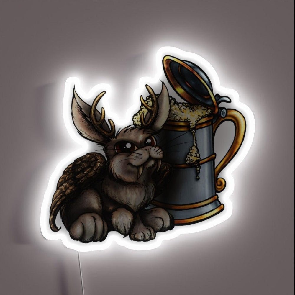 Wolpertinger Rgb Led Neon Sign - Shineneon