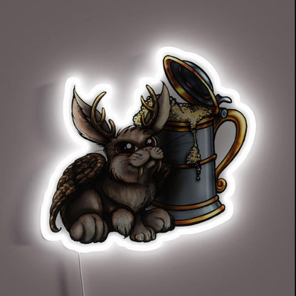 Wolpertinger Rgb Led Neon Sign - Shineneon