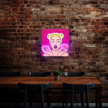 Woman Bring Loves Led Neon Sign Light Custom Led Signs - Shineneon
