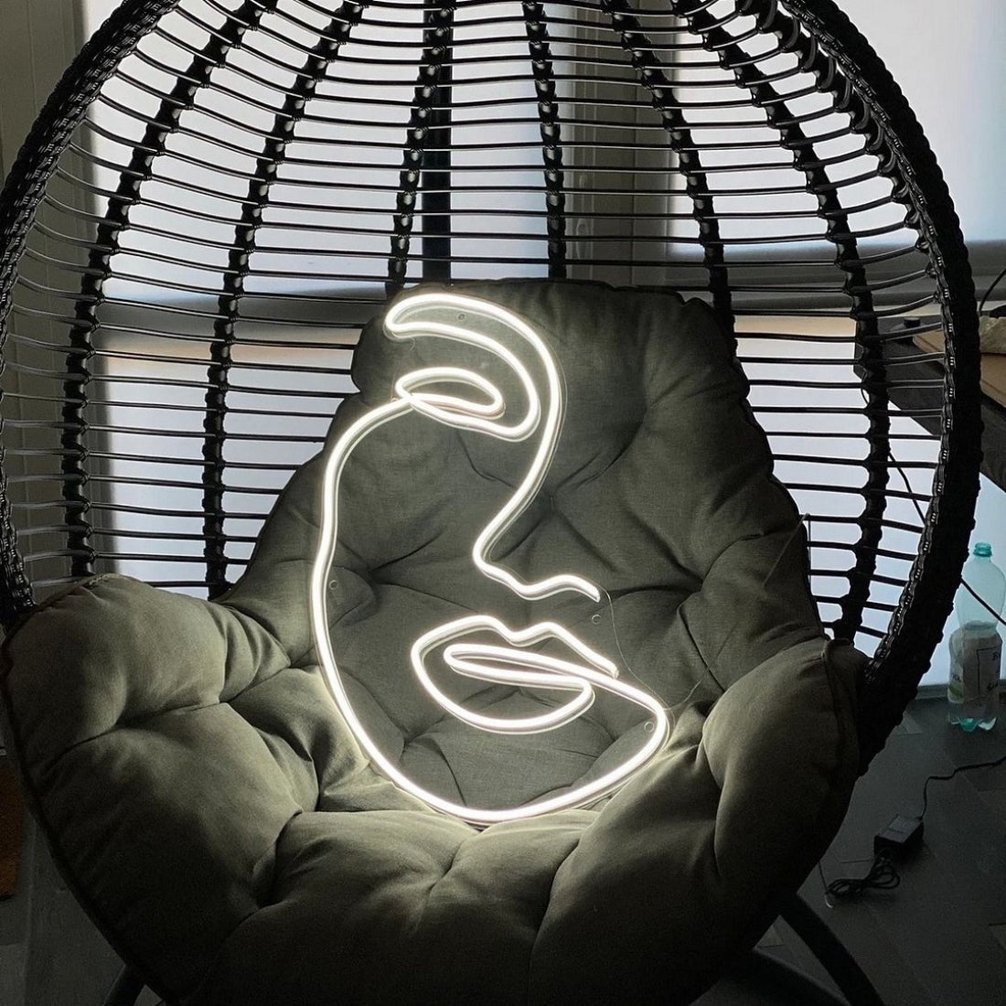 Woman Face Led Sign Business Neon Sign - Shineneon