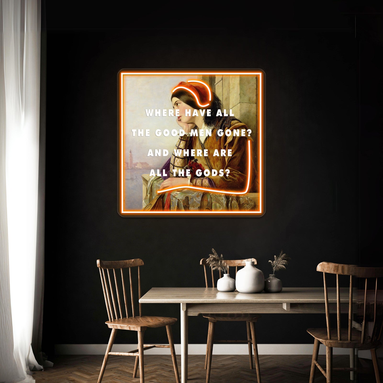 Woman In Love With A Hero Artwork Led Neon Signs | Shineneon