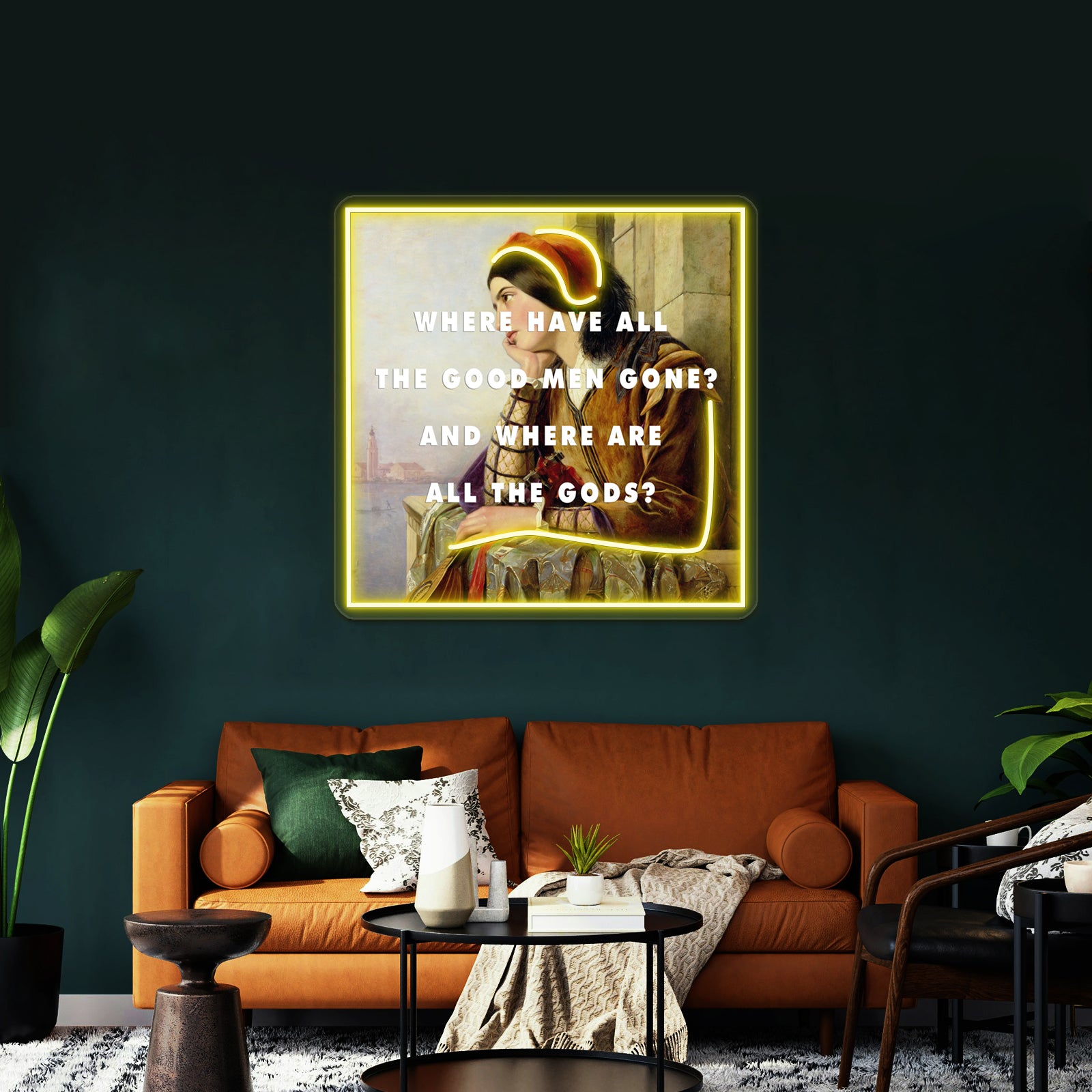 Woman In Love With A Hero Artwork Led Neon Signs | Shineneon