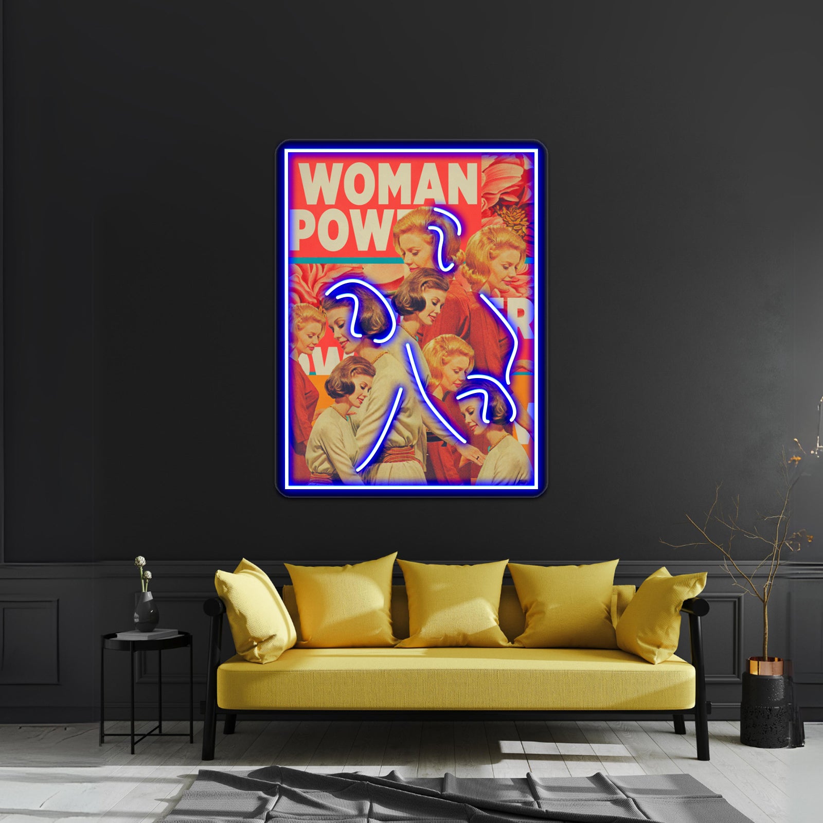 Woman Power Artwork Led Neon Signs | Shineneon
