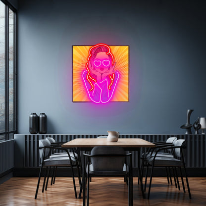 Woman Retro Led Neon Sign Light Custom Led Signs - Shineneon