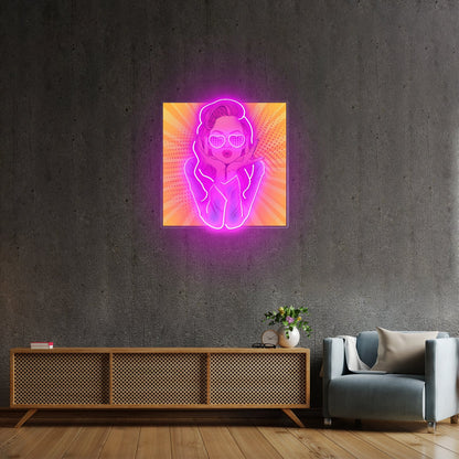 Woman Retro Led Neon Sign Light Custom Led Signs - Shineneon