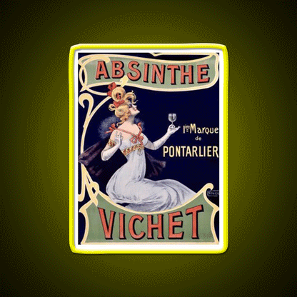 Woman Vichet Marque Cocktail Bar Decor Led Neon Sign Rgb Color - Custom LED neon sign front view