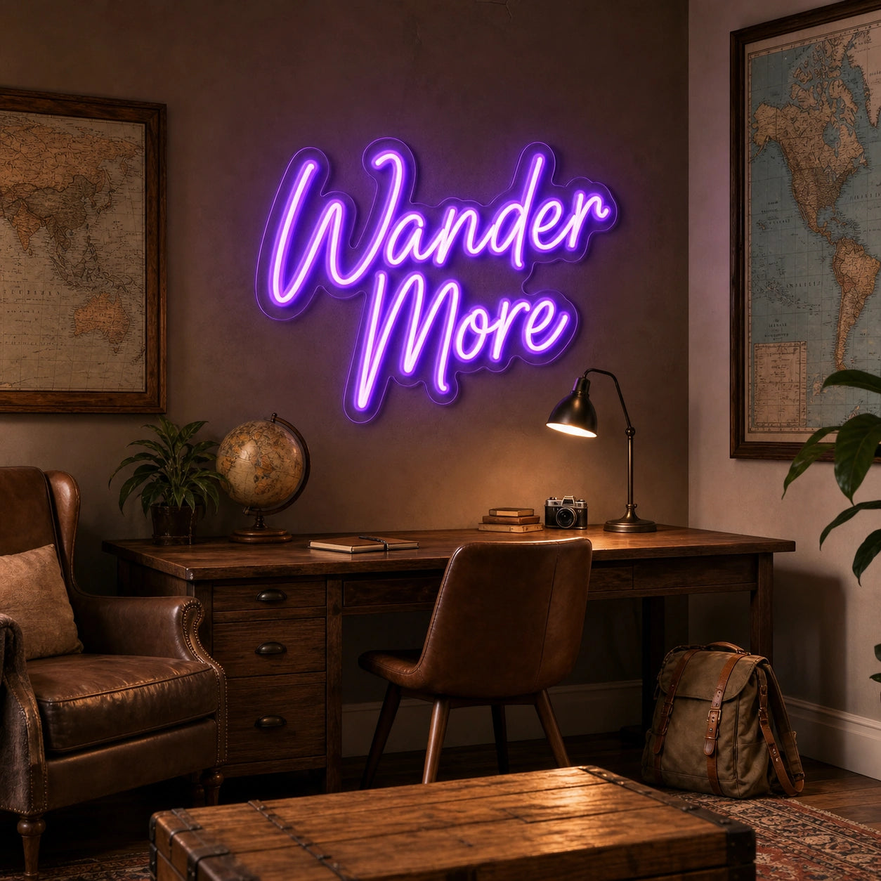 Wonder Is More LED Neon Sign size image