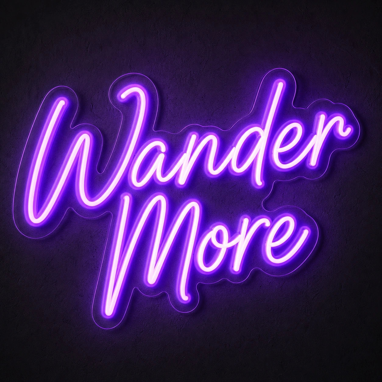 Wonder Is More LED Neon Sign main product image