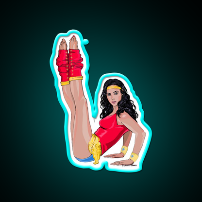 Wondercise 1984 Gym Fitness Led Neon Sign Rgb Color