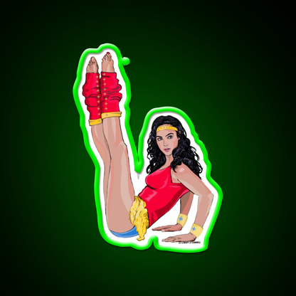 Wondercise 1984 Gym Fitness Led Neon Sign Rgb Color