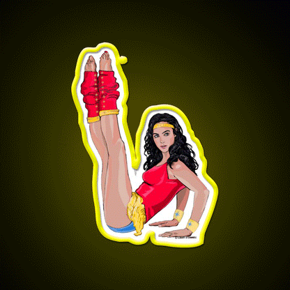 Wondercise 1984 Gym Fitness Led Neon Sign Rgb Color