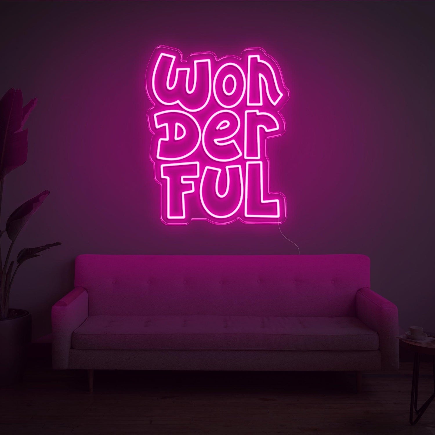 Wonderful Light Blue Led Neon Sign For Home Cafe Decor | Shineneon