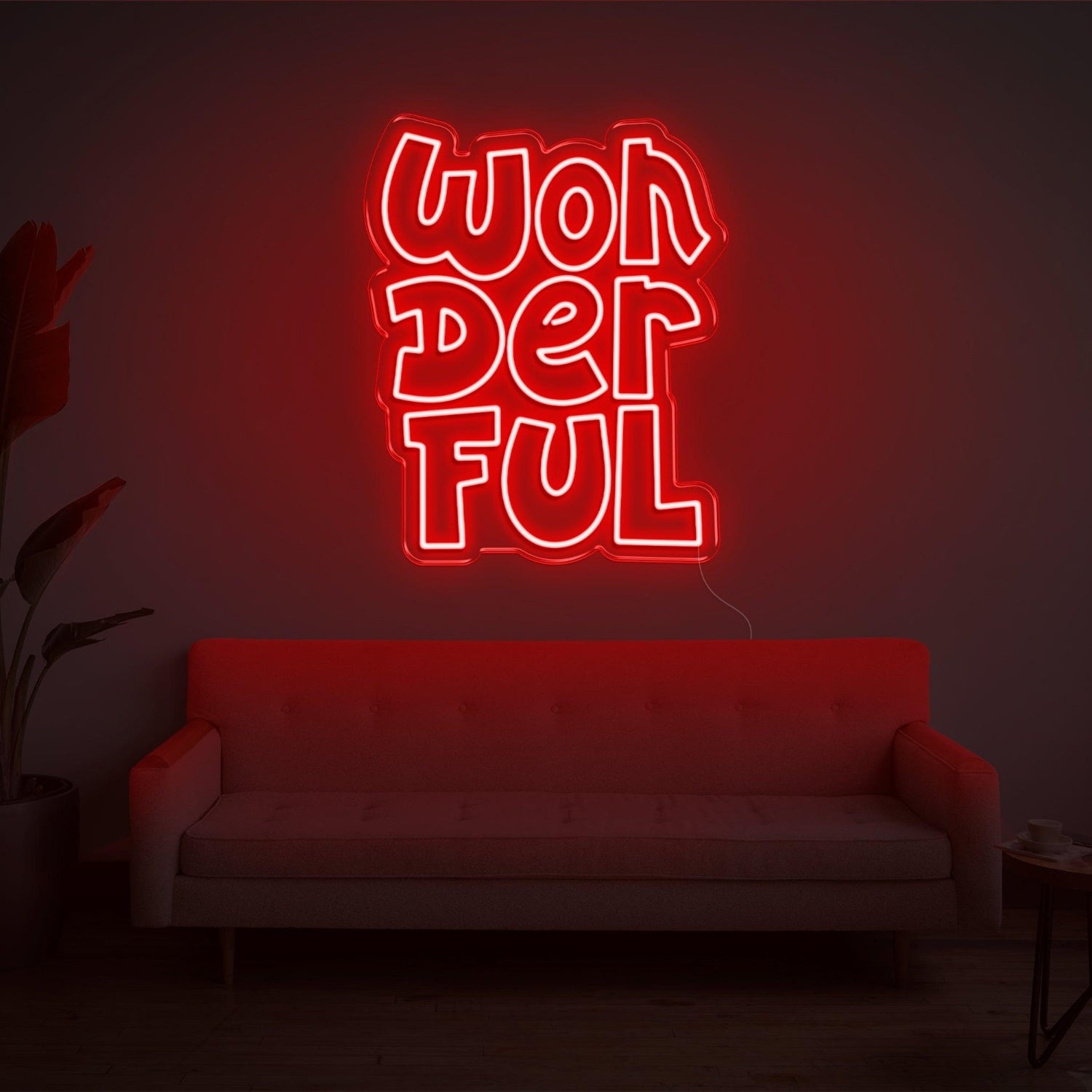 Wonderful Light Blue Led Neon Sign For Home Cafe Decor | Shineneon