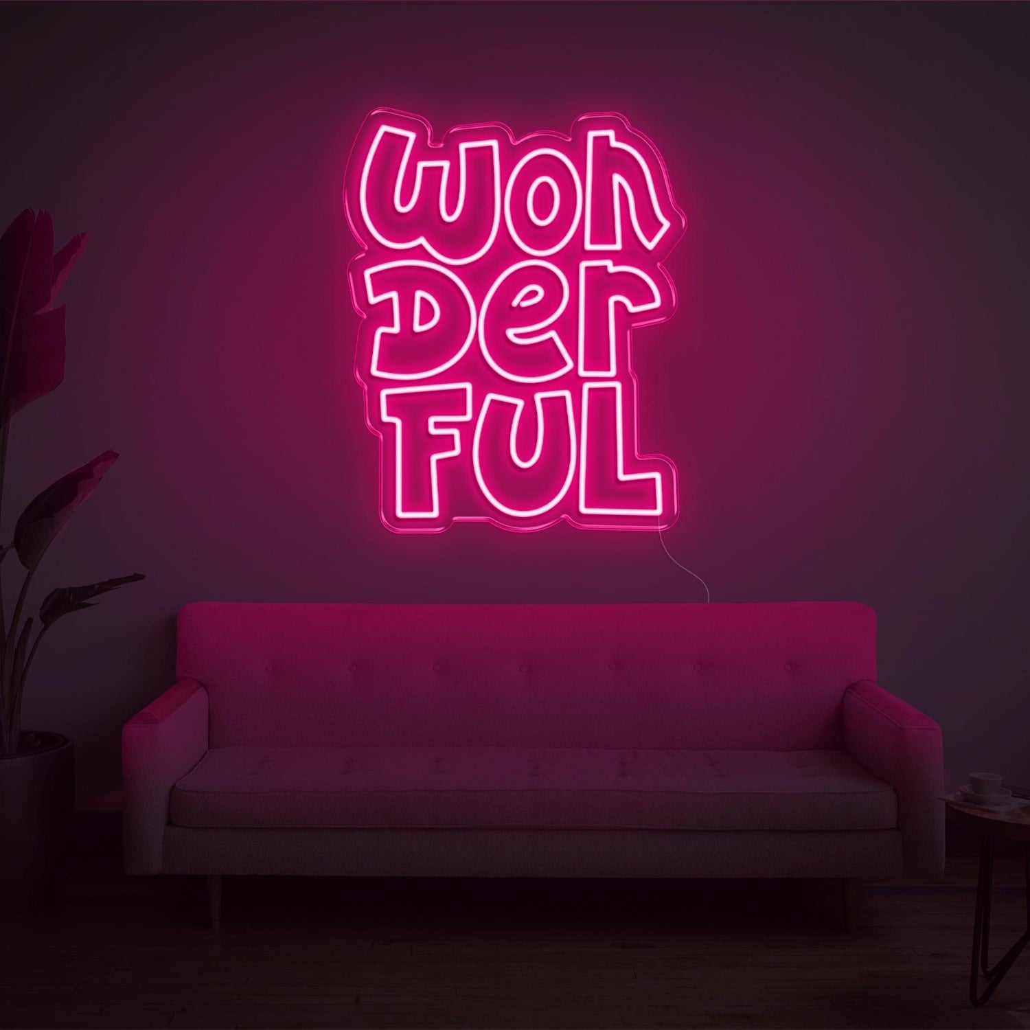 Wonderful Light Blue Led Neon Sign For Home Cafe Decor | Shineneon
