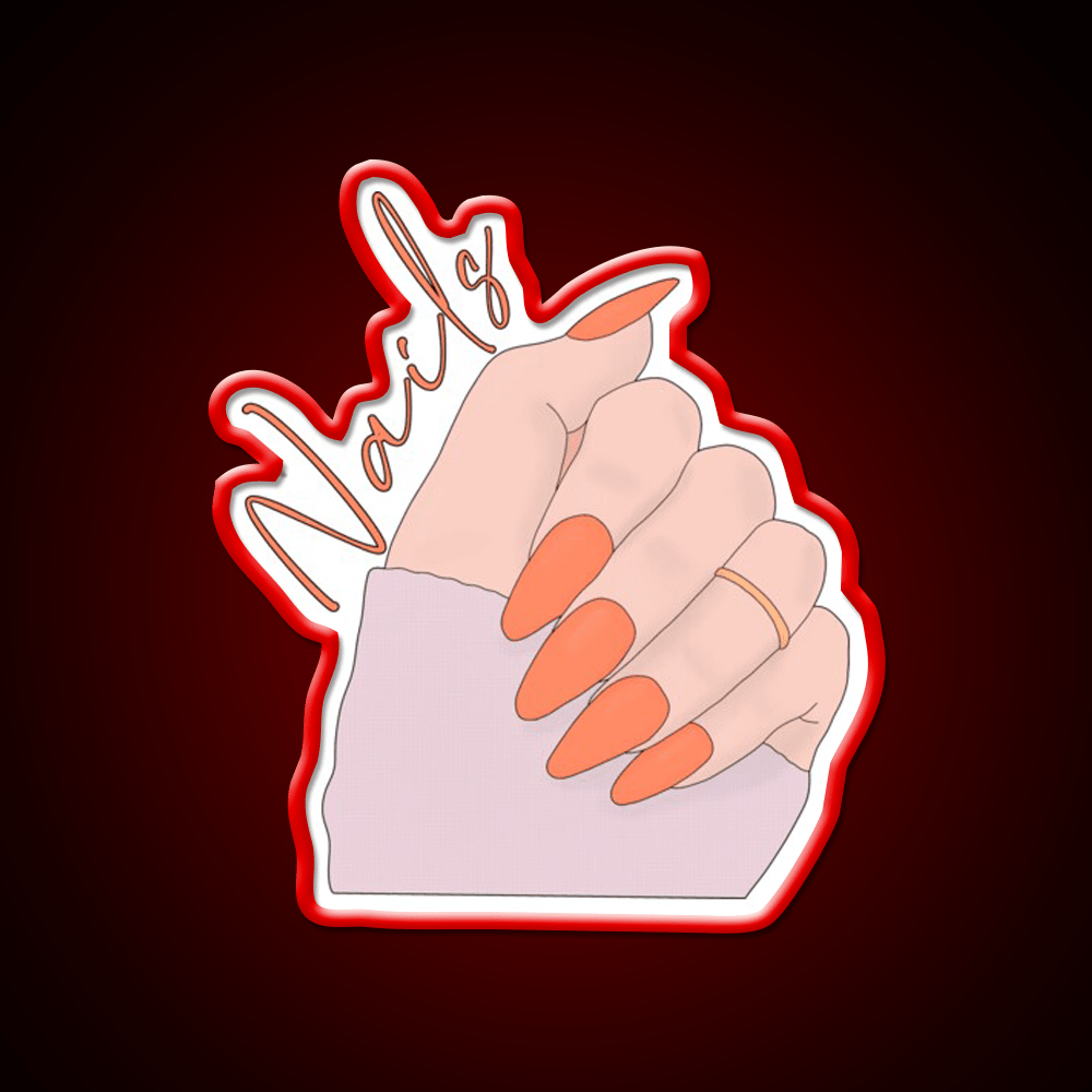 Wonderful Nail Salon Led Neon Sign Rgb Color - Shineneon