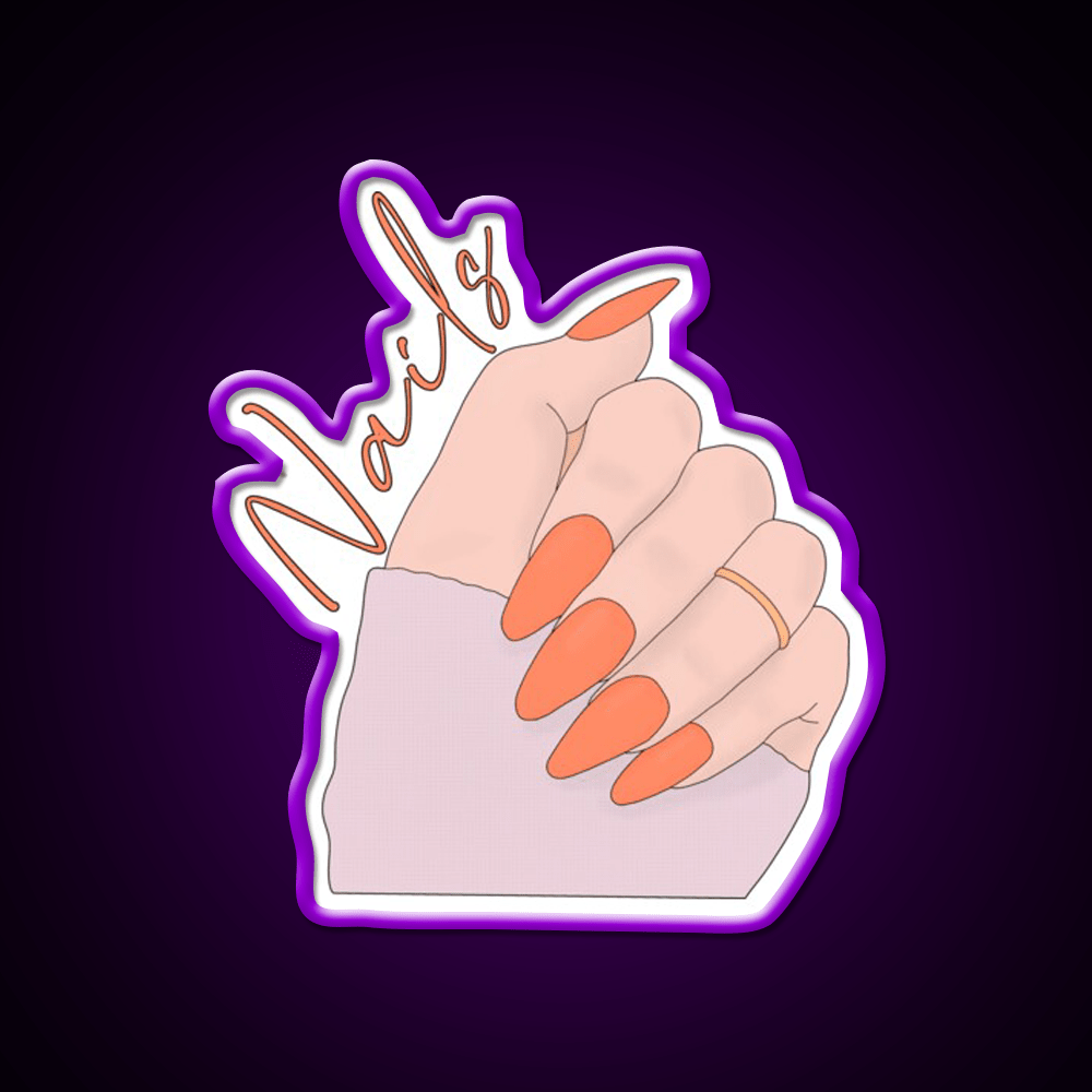 Wonderful Nail Salon Led Neon Sign Rgb Color - Shineneon