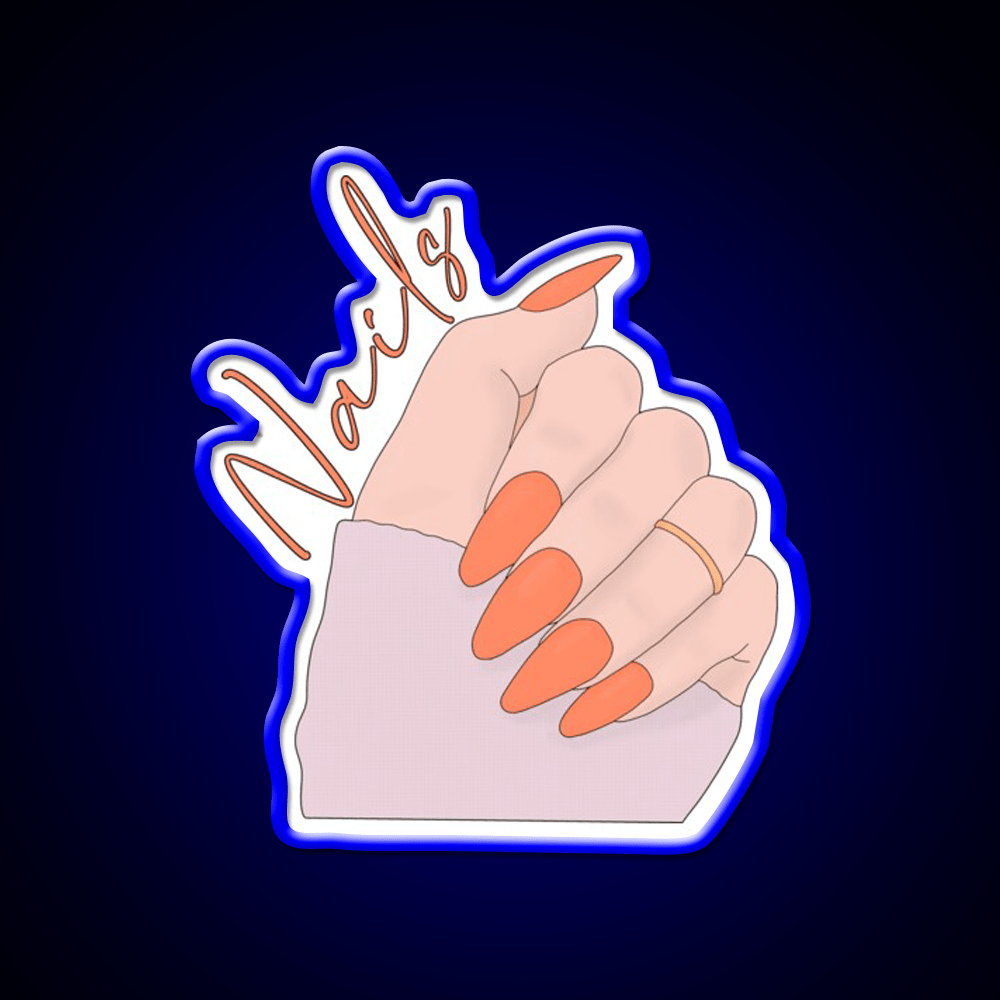 Wonderful Nail Salon Led Neon Sign Rgb Color - Shineneon