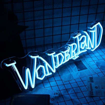 Wonderland Led Neon Sign - Shineneon