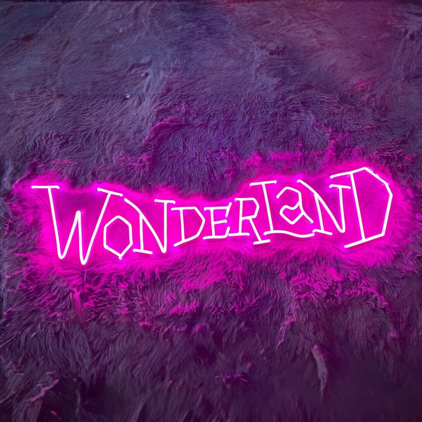 Wonderland Led Sign Wall Decor Wonderland Led Neon Signs - Shineneon
