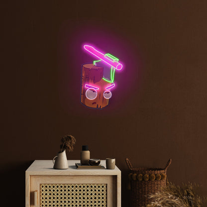 Wood And Ax Led Neon Artwork For Sale - Shineneon