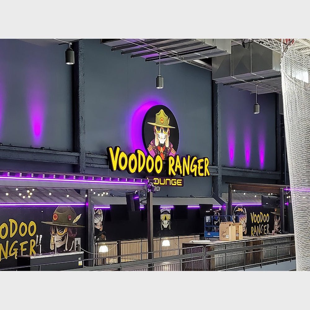 Wood Ranger 3D Frontlit And Backlit Channel Letter Led Light Sign - Shineneon