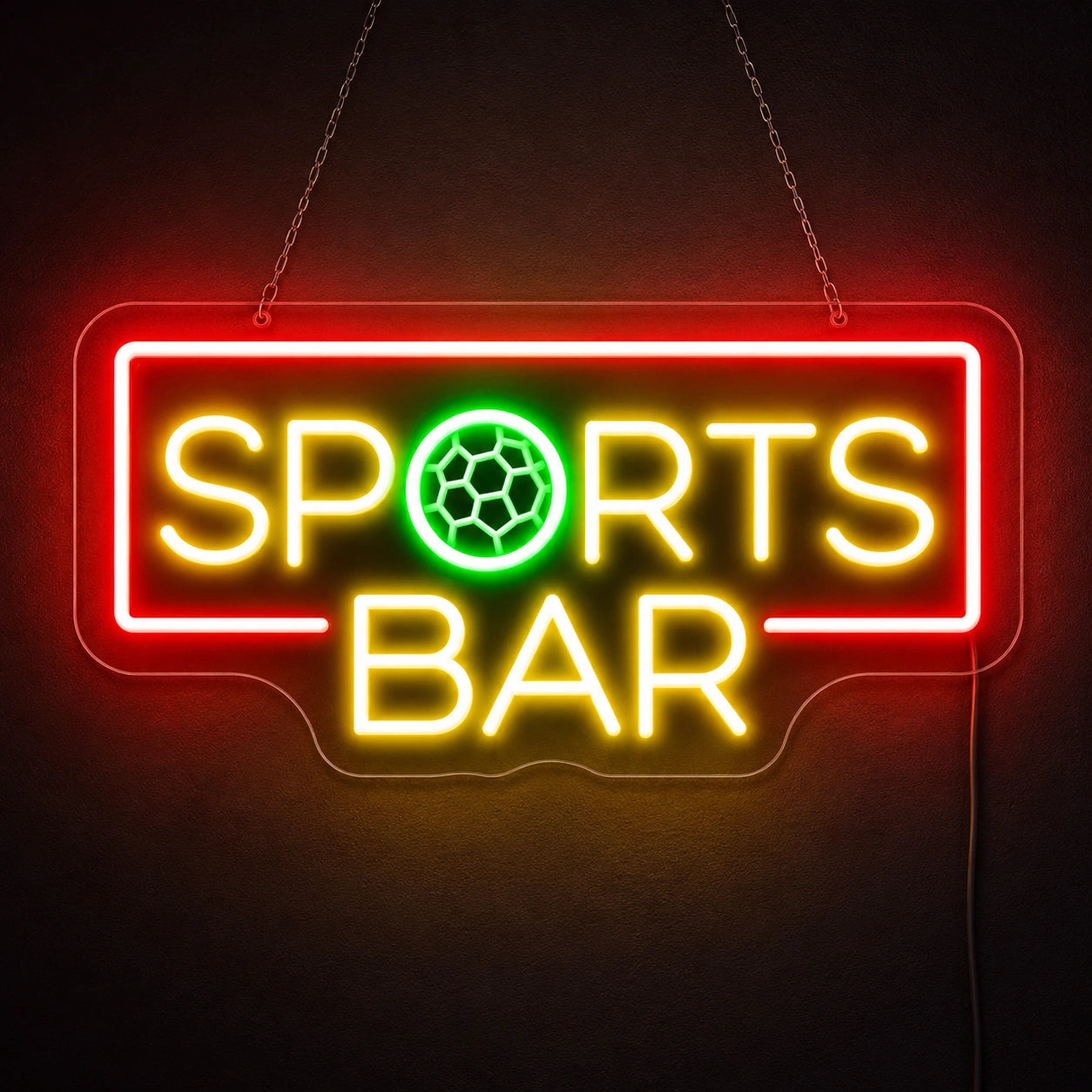 Wood Table Sports Bar Neon Sign LED Neon Sign high-converting product image