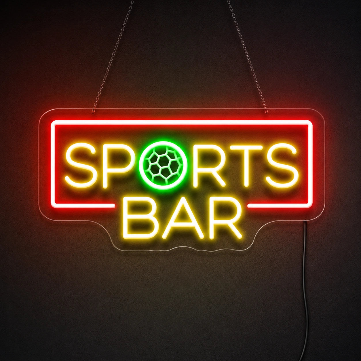 Wood Table Sports Bar Neon Sign LED Neon Sign main product image